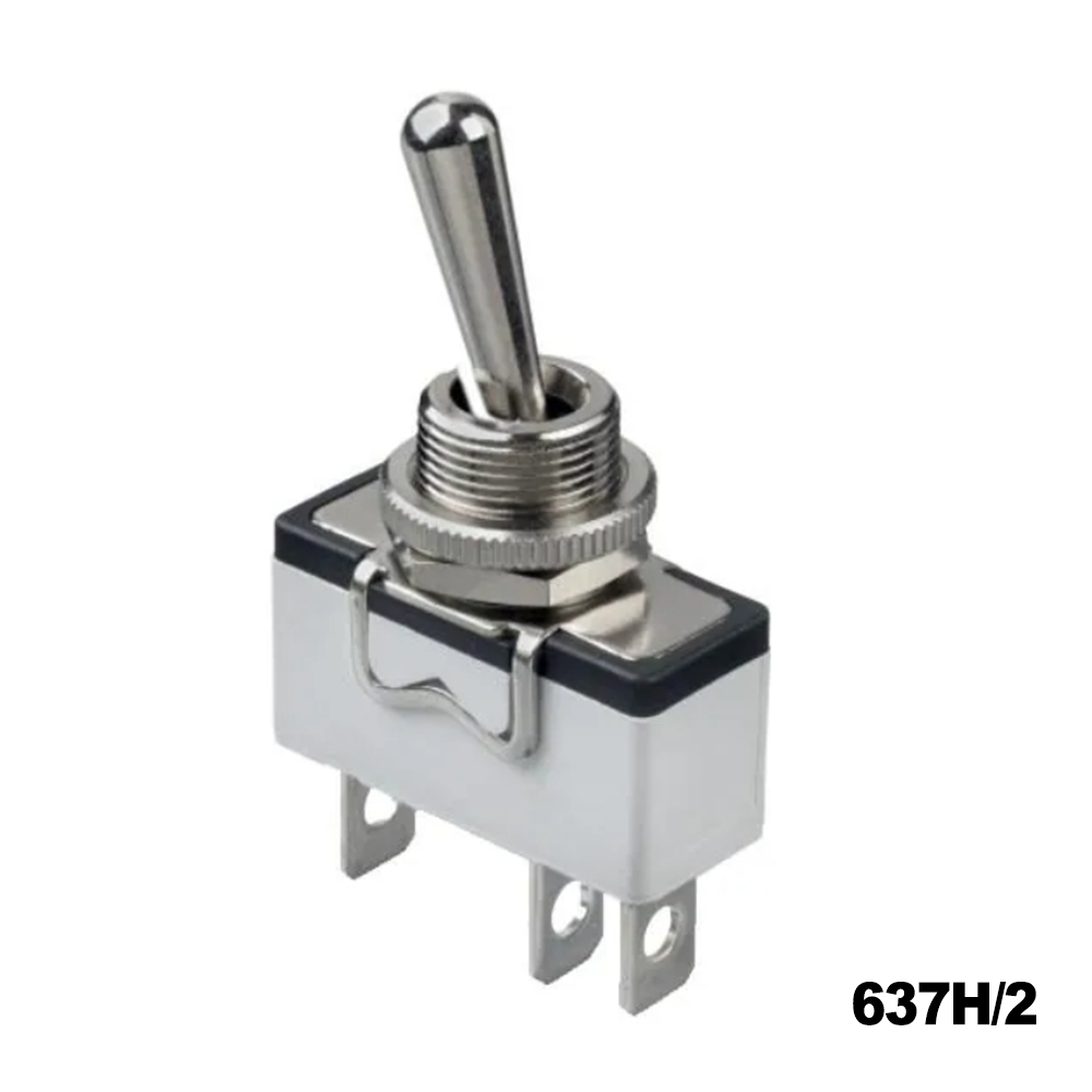 Apem 637H/2 Toggle Switches MOM OFF MOM