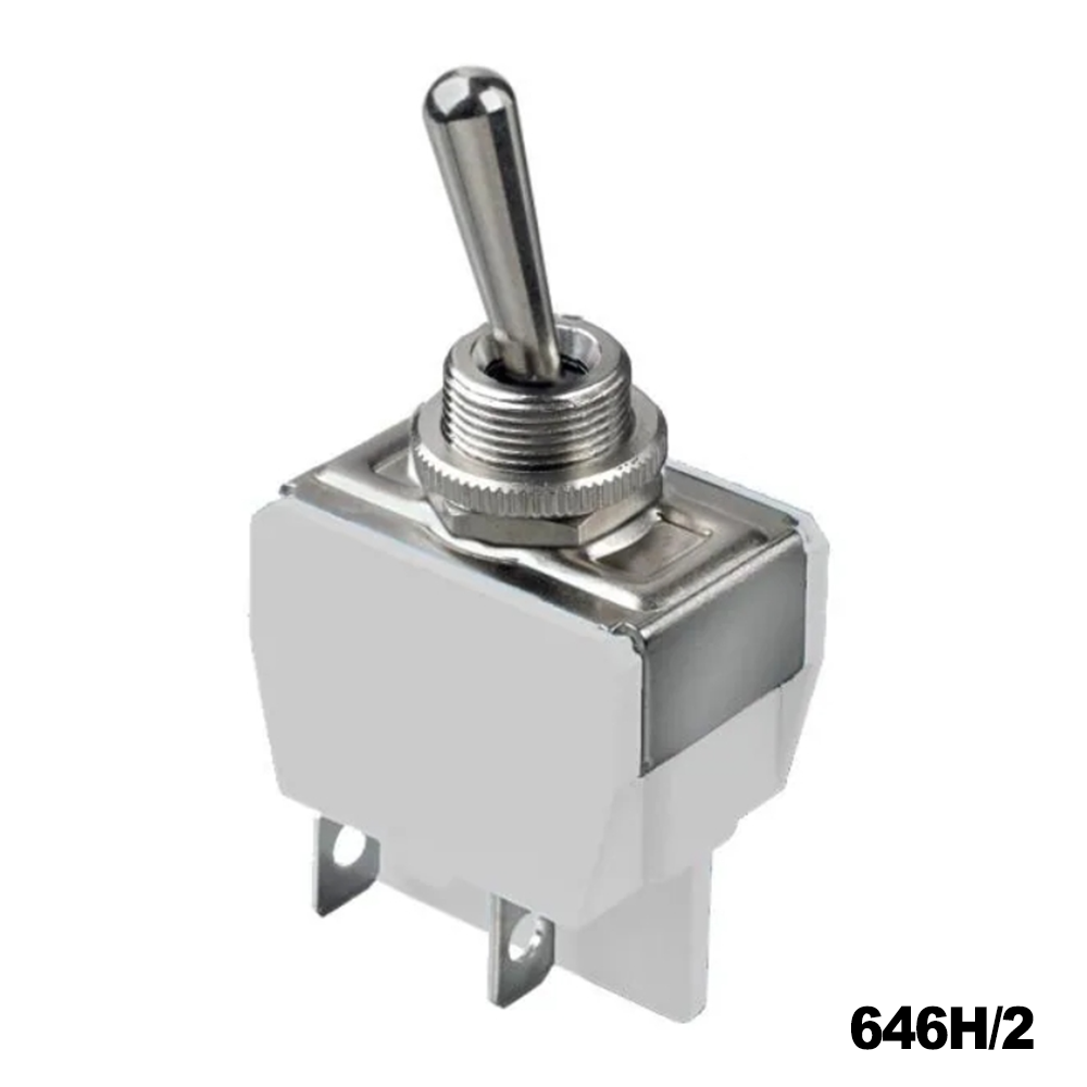 Apem 646H/2 Toggle Switches DPDT NKL ON-NONE-ON