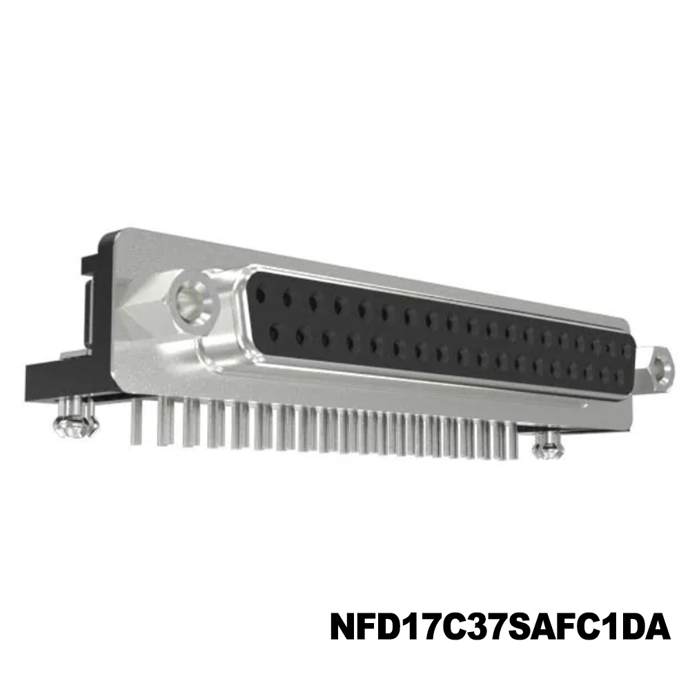 Amphenol Commercial Products NFD17C37SAFC1DA D-Sub Standard Connectors D SUB STAMPED PIN MINIATURE FE