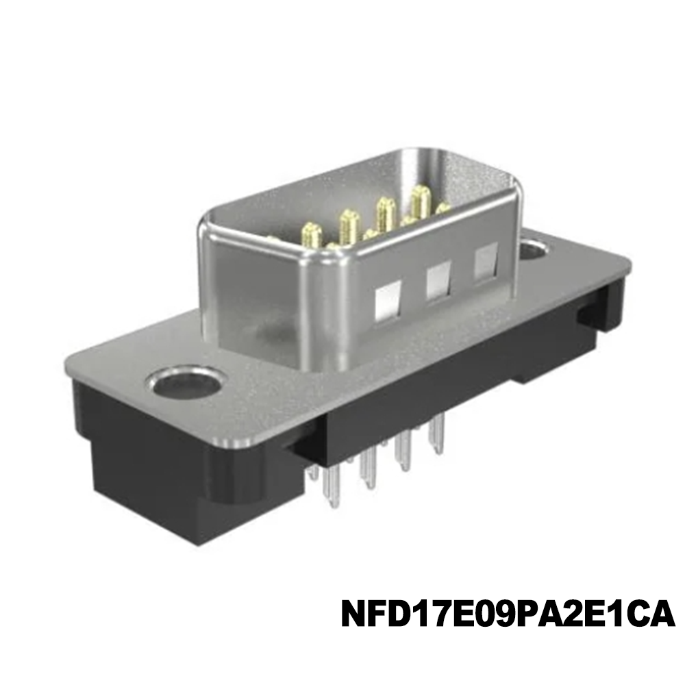 Amphenol Commercial Products NFD17E09PA2E1CA D-Sub Standard Connectors D SUB STAMPED PIN MINIATURE MA