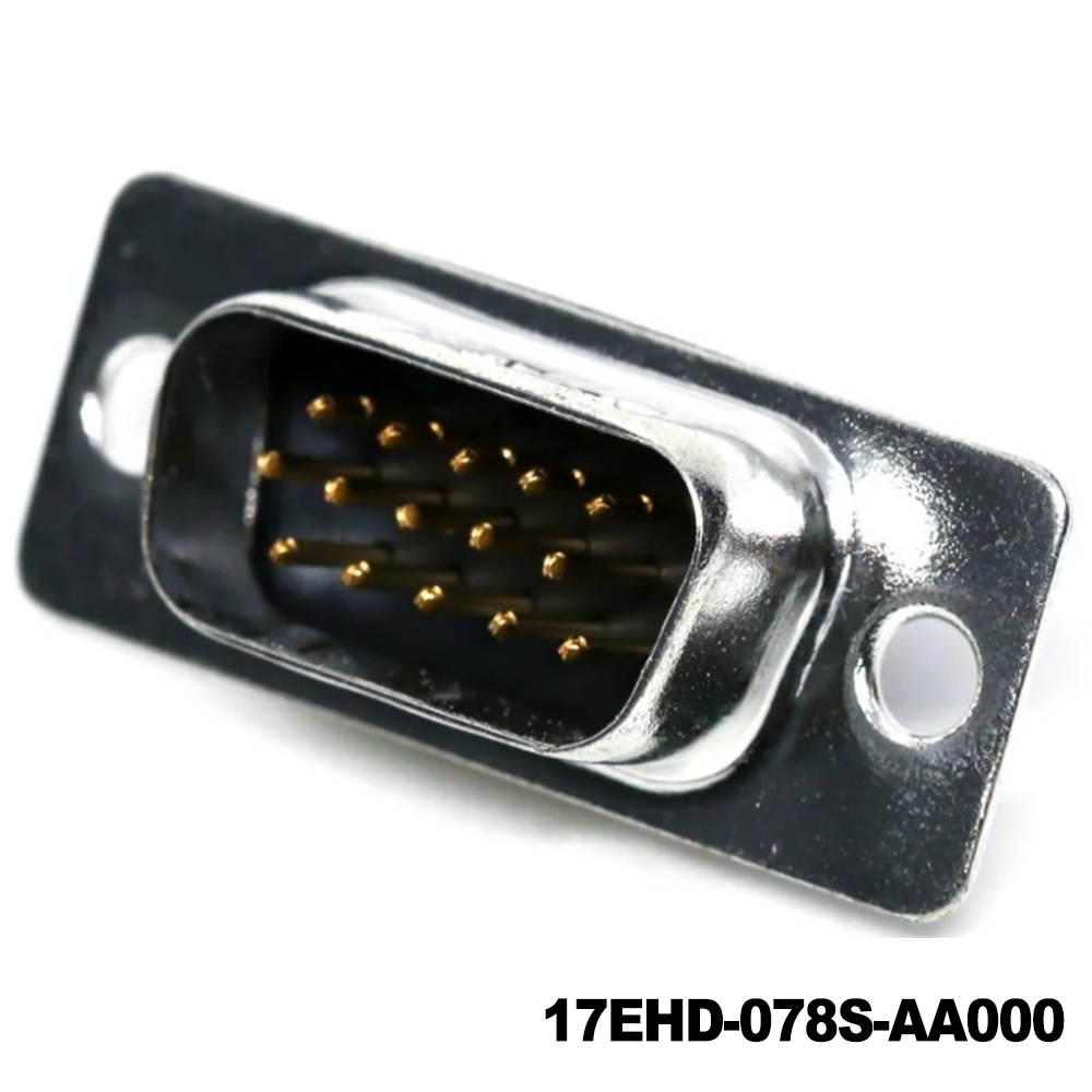 Amphenol Commercial Products 17EHD-078S-AA000 D-Sub High Density Connectors 78S HD-RECPT S/CUP