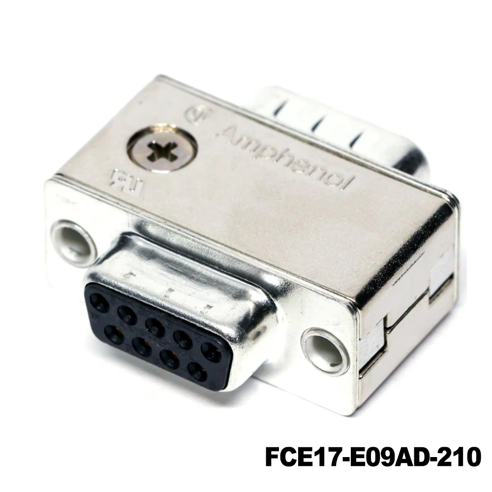 Amphenol Commercial Products FCE17-E09AD-210 D-Sub Adapters & Gender Changers D-SUB ADPTR 470PF