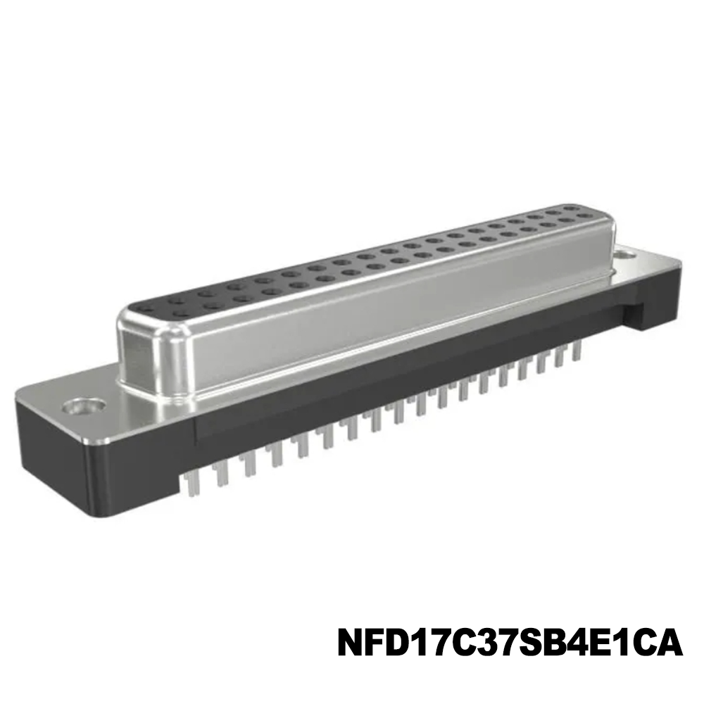 Amphenol Commercial Products NFD17C37SB4E1CA D-Sub Standard Connectors D SUB STAMPED PIN MINIATURE FE