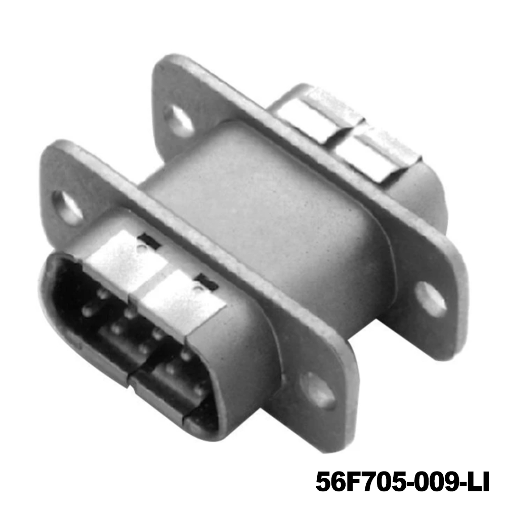 Spectrum Control 56F705-009-LI D-Sub Standard Connectors 9 POS PIN/SKT,100PF PI,ROHS