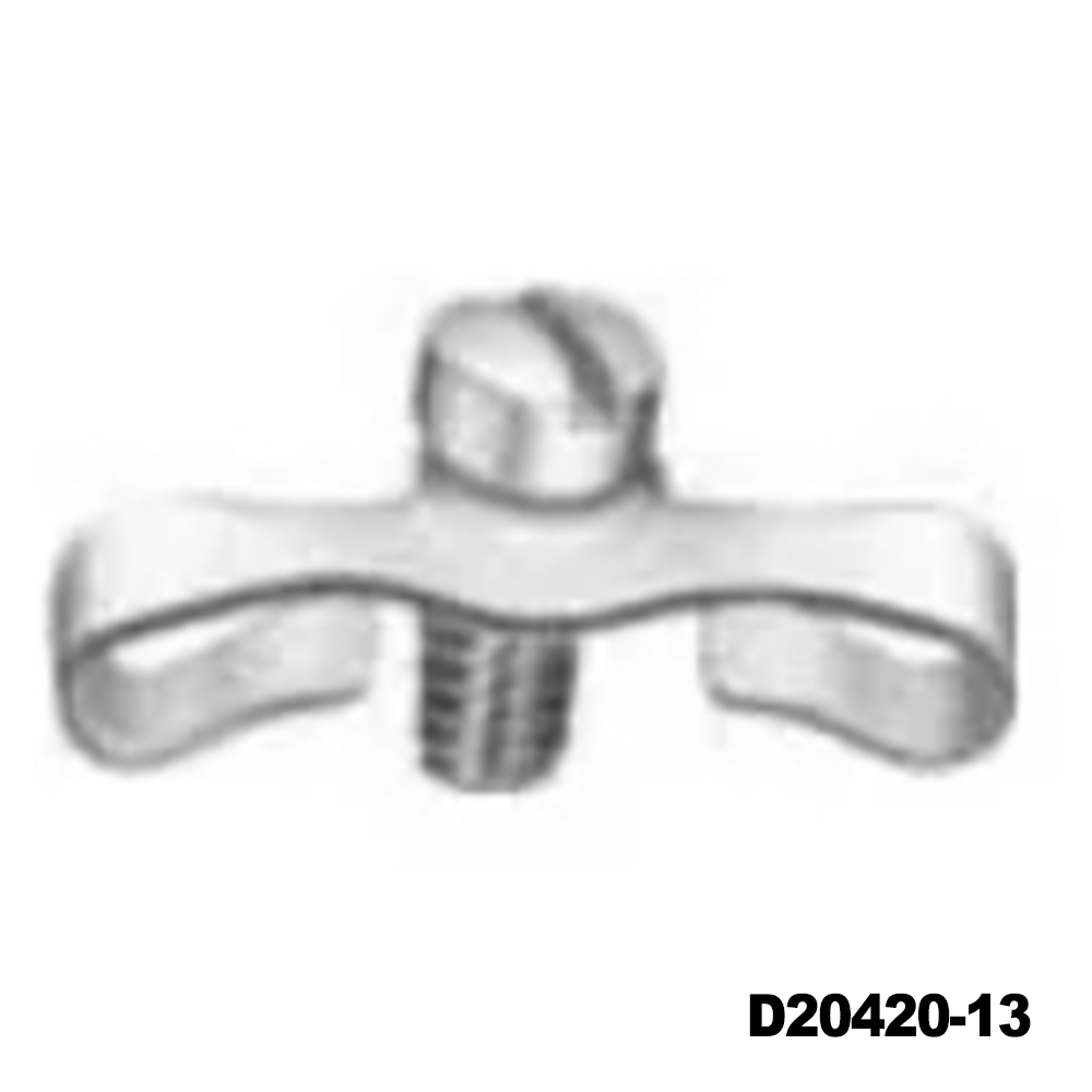 ITT Cannon D20420-13 D-Sub Tools & Hardware DSUB MALE SCREW LOCK ZINC	