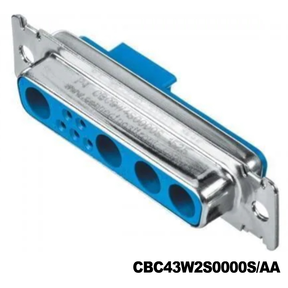 Amphenol Positronic CBC43W2S0000S/AA D-Sub Mixed Contact Connectors D-SUB
