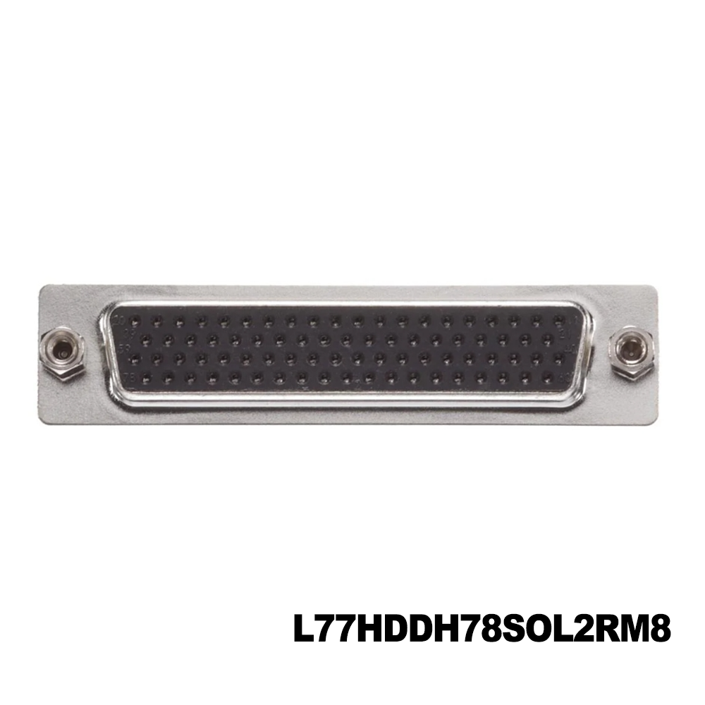 Amphenol Commercial Products L77HDDH78SOL2RM8 D-Sub High Density Connectors D-SUB HIGH DENSITY