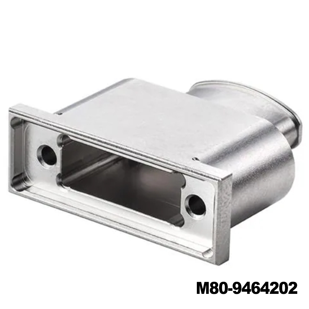 Harwin M80-9464202 D-Sub Backshells Datamate M80 22+22 Pos. Female Metal Backshell for J-Tek or Mix-Tek, Jackscrews