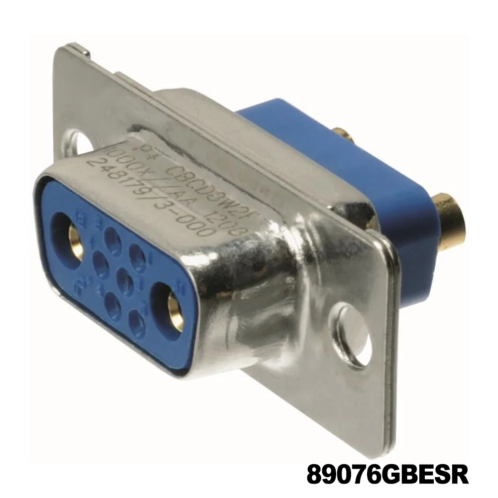 Amphenol Positronic 89076GBESR D-Sub Mixed Contact Connectors