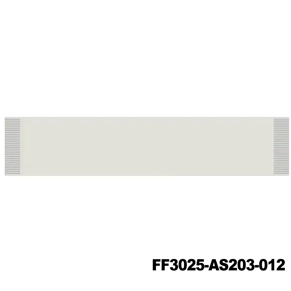 Amphenol Aorora FF3025-AS203-012 FFC / FPC Jumper Cables 0.50mm FFC SameSide Contacts 203mm 12Cir