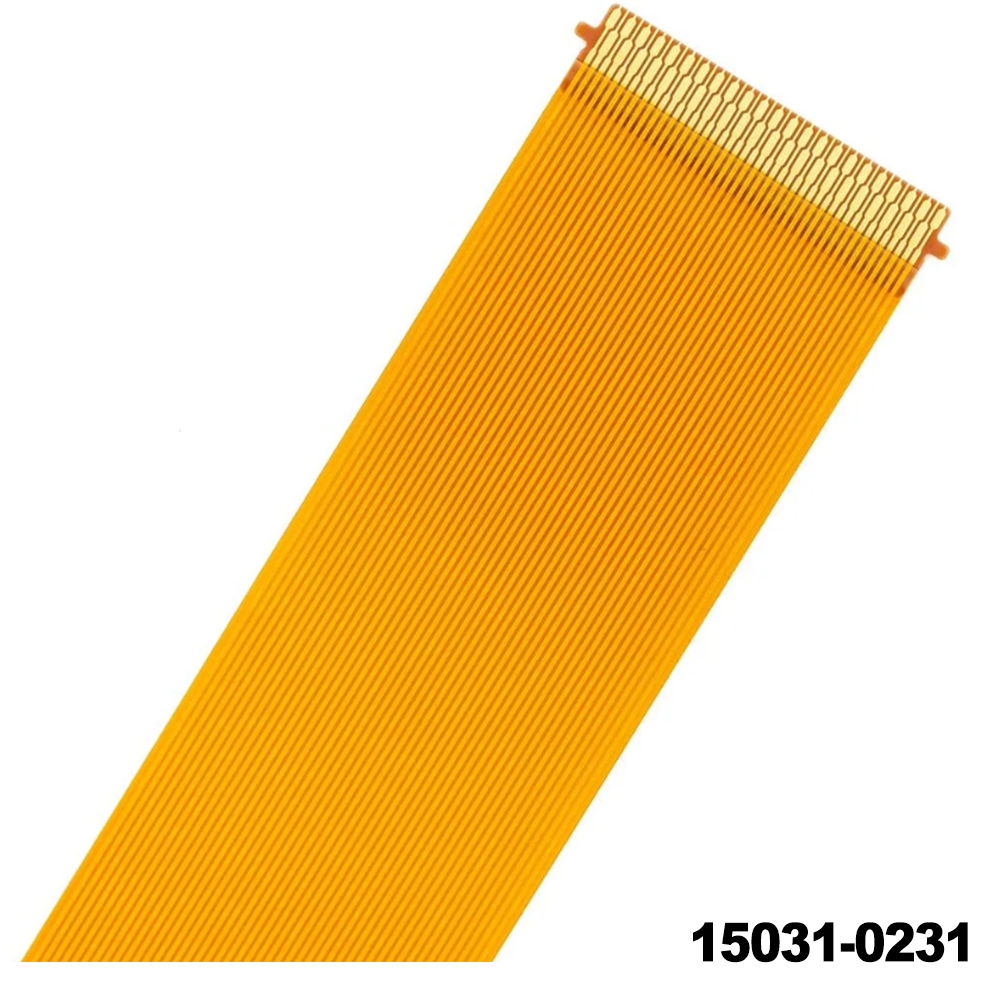 Molex 15031-0231 	FFC / FPC Jumper Cables .3mm Premo-Flex FPC Jumper w/Notches Type A H=51mm Gold 31Ckts