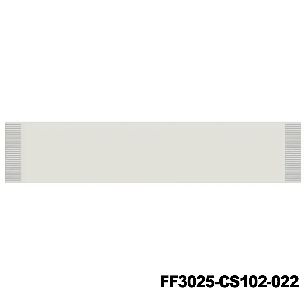 Amphenol Aorora FF3025-CS102-022 FFC / FPC Jumper Cables 0.50mm FFC SameSide Contacts 102mm 22Cir