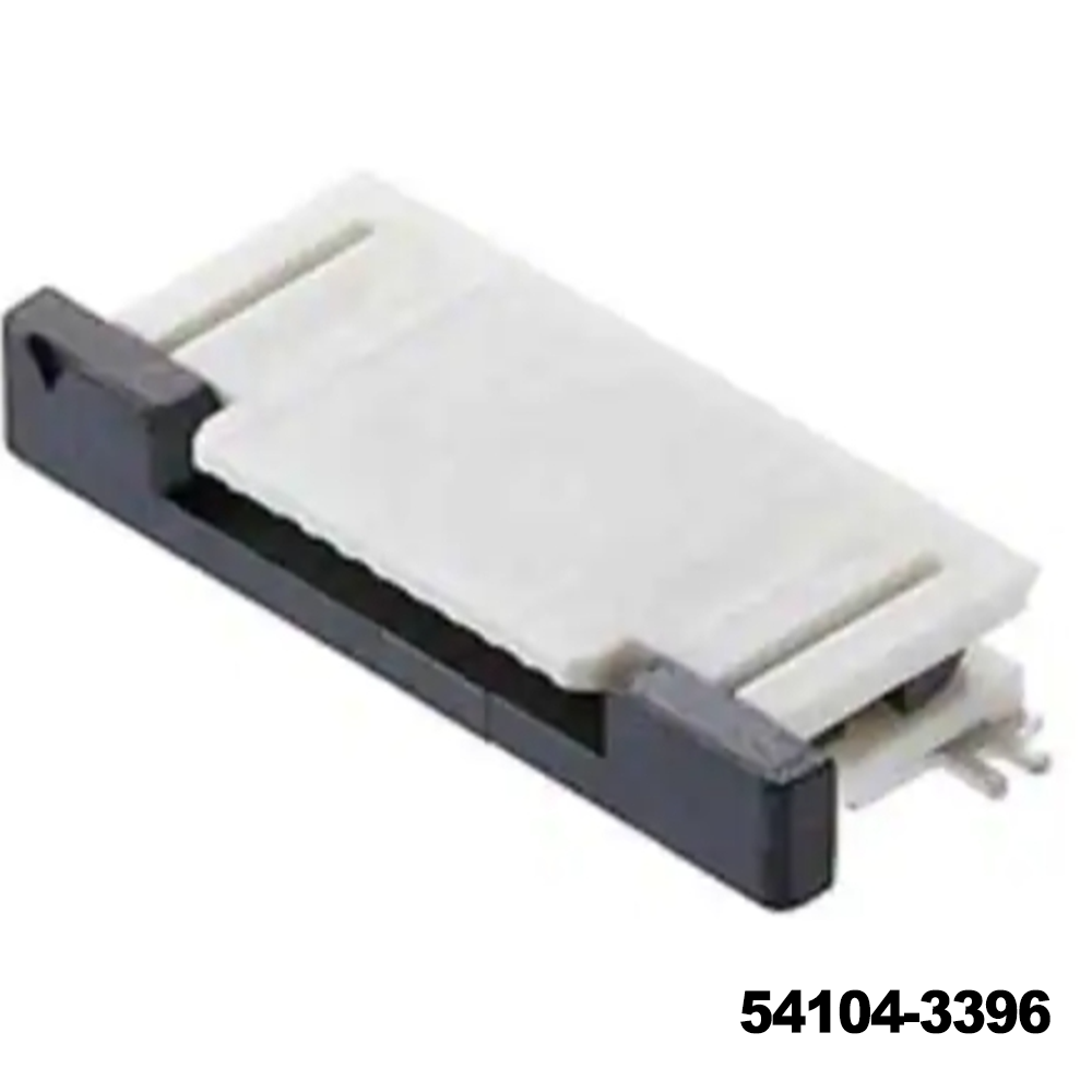 Molex 54104-3396 FFC & FPC Connectors 0.5 FPC ZIF Hsg Assy ssy 33Ckt EmbsTp Pkg