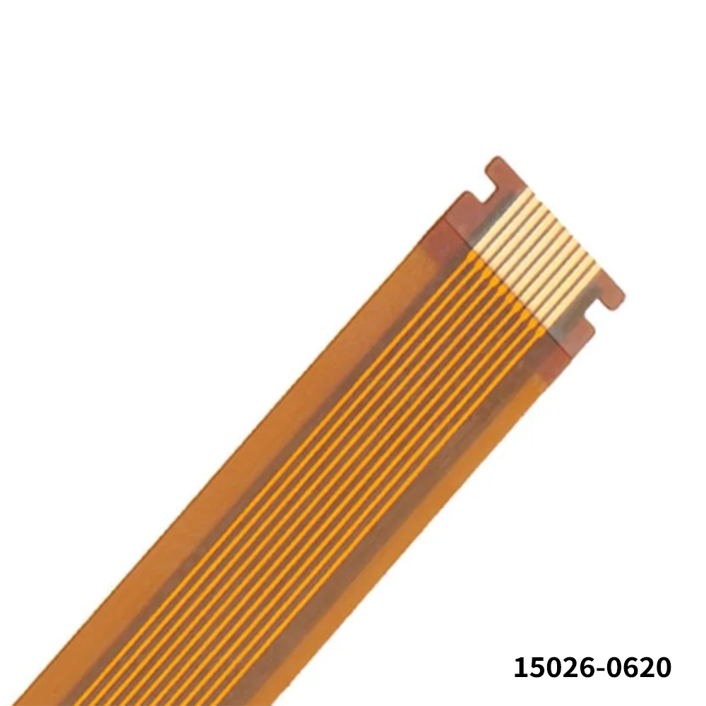 Molex 15026-0620 FFC / FPC Jumper Cables 0.50mmPitchPremo-FlexLVDSJumper,152mmCableLength,Gold(Au)Plating,20Circuits