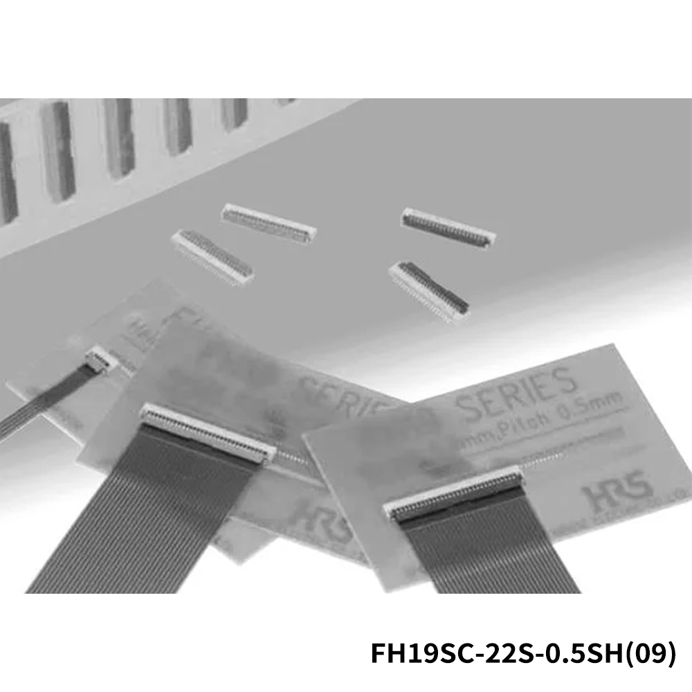 Hirose Connector FH19SC-22S-0.5SH(09) FFC & FPC Connectors 22P SMT HORIZONTAL .5MM PITCH
