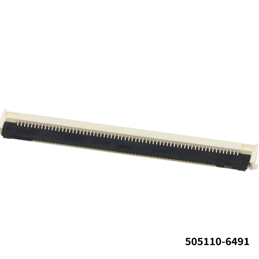 Molex 505110-6491 FFC & FPC Connectors 0.5 FPC EASYON BTM CONT RA 64CKT ZIF