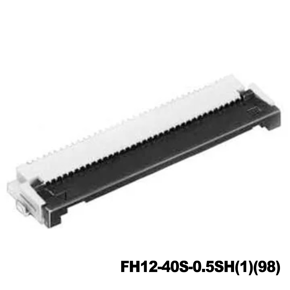 Hirose Connector FH12-40S-0.5SH(1)(98) FFC & FPC Connectors 40P SMT HORIZONTAL .5MM PITCH