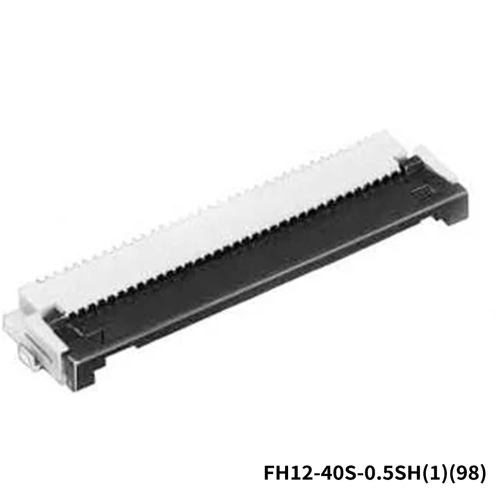 Hirose Connector  FH12-40S-0.5SH(1)(98) FFC & FPC Connectors 40P SMT HORIZONTAL .5MM PITCH