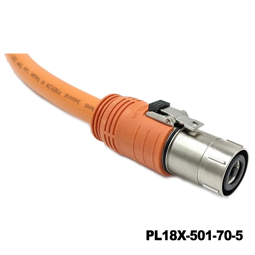 Amphenol Technical ProductsPL18X-501-70-5EV Connectors 14MM POWERLOK SINGLE WAY PLUG STRAIGHT FOR 70MM X KEY WITH HVIL