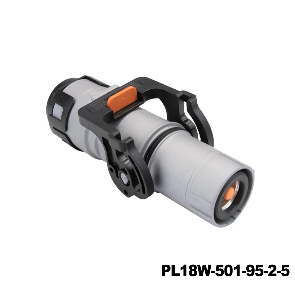 Amphenol Technical ProductsPL18W-501-95-2-5EV Connectors POWERLOK 14MM G2 1POS STR PLUG