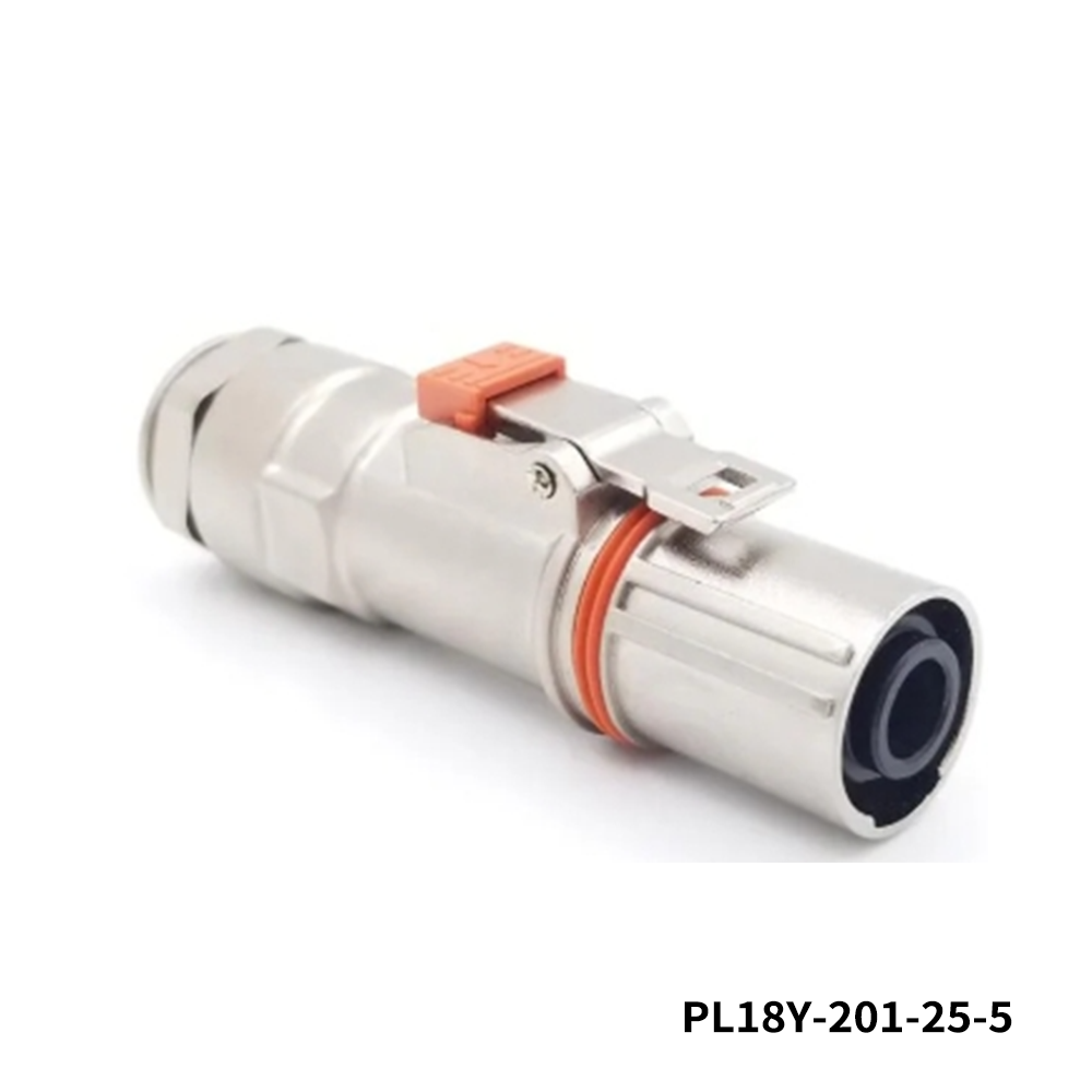 Amphenol Technical ProductsPL18Y-201-25-5EV Connectors 8.0 MM POWERLOK SINGLE WAY PLUG STRAIGHT FOR 25MM Y KEY WITH HVIL
