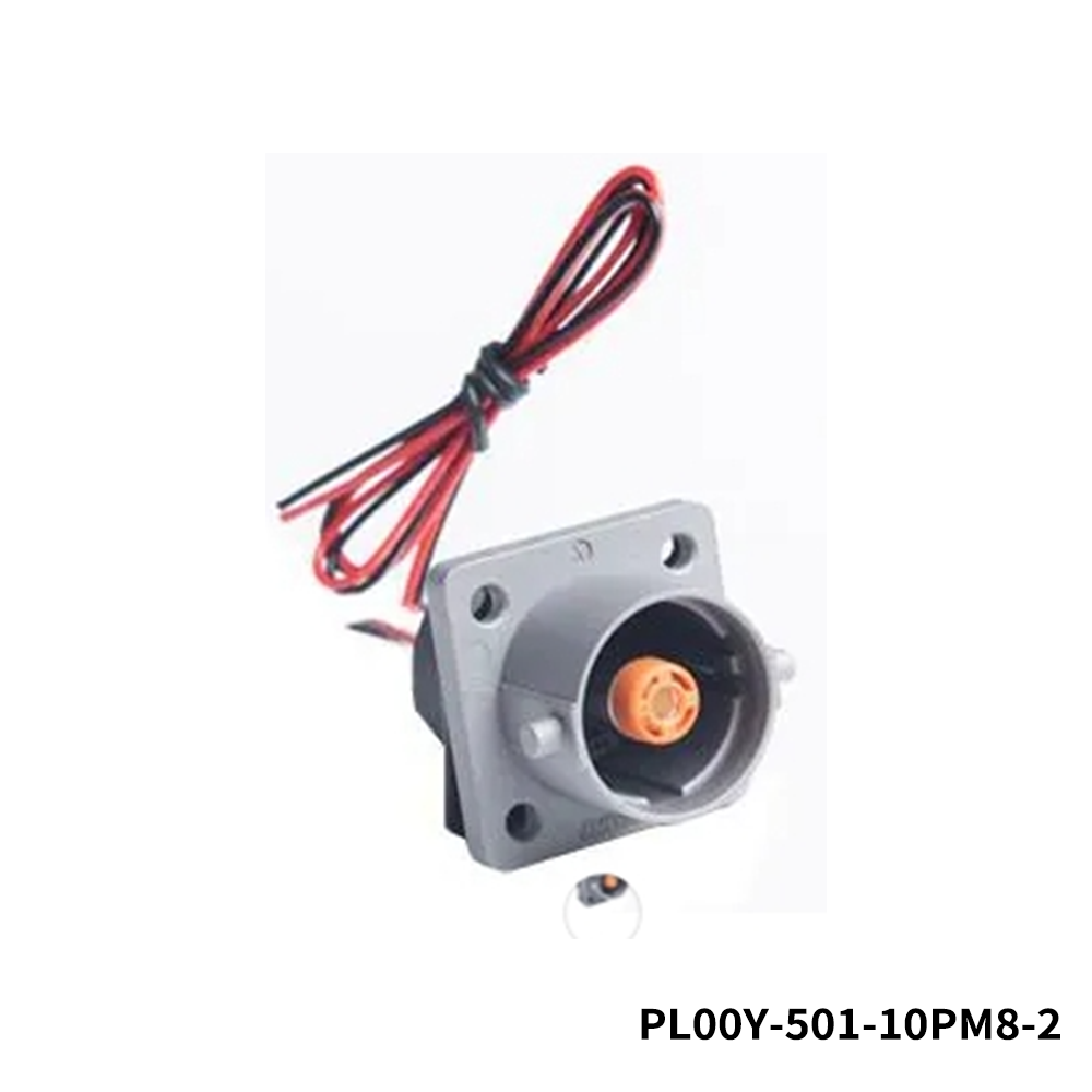 Amphenol Technical ProductsPL00Y-501-10PM8-2EV Connectors PL14MM G2 1POS RCPT FLAT BB M8
