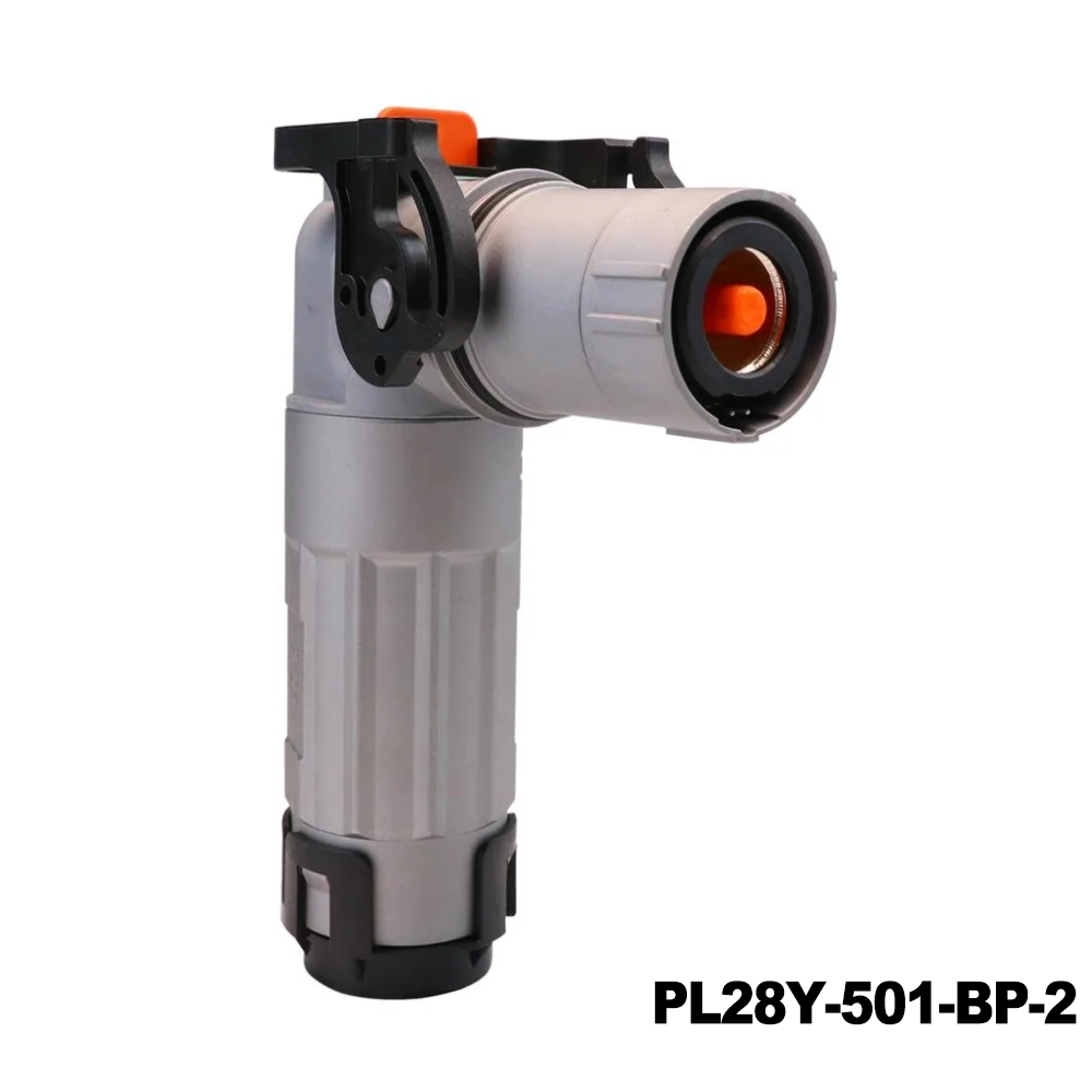 Amphenol Technical ProductsPL28Y-501-BP-2EV Connectors POWERLOK 14MM G2 1POS BLIND 90D PLUG Y KEYING WITH HVIL