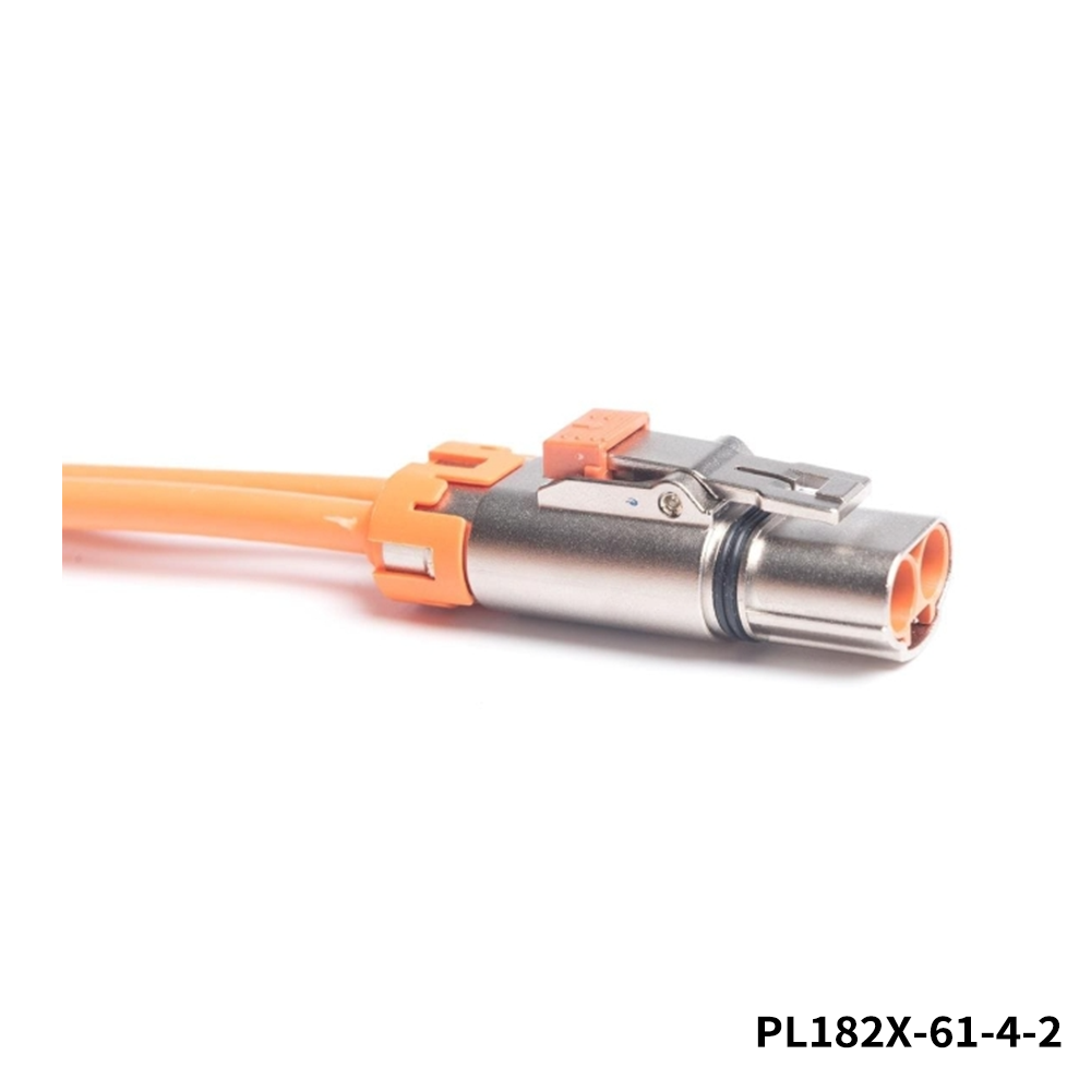 Amphenol Technical ProductsPL182X-61-4-2EV Connectors POWERLOK 4.0MM G2 2POS STRAIGHT PLUG FOR 4.0MM X KEYING WITH HVIL