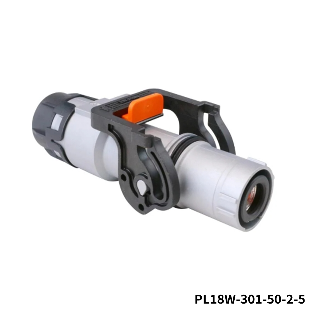 Amphenol Technical ProductsPL18W-301-50-2-5EV Connectors POWLOK 10MM G2 1POS STR PLUG