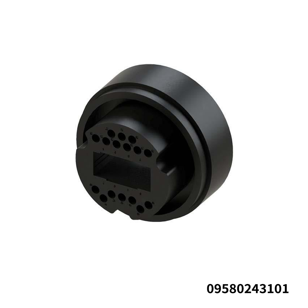 HARTING 09580243101 Heavy Duty Power Connectors UIC-IT 8/16 Pin Crimp Female Insert