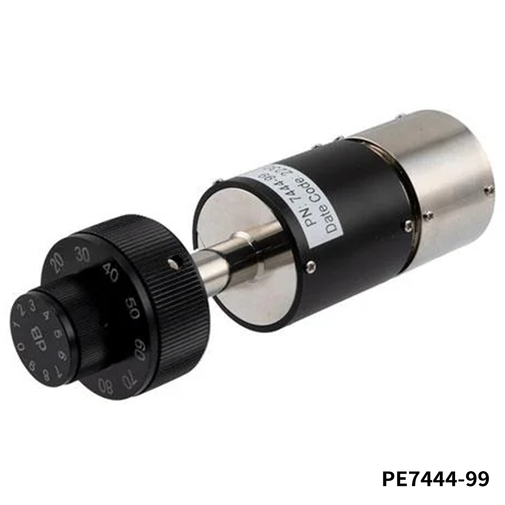 PasternackPE7444-99Attenuators - Interconnects 0 to 99dB Rotary Step Attenuator, SMA Female to SMA Female With 1 dB Step Rated to 2 Watts Up to 18GHz