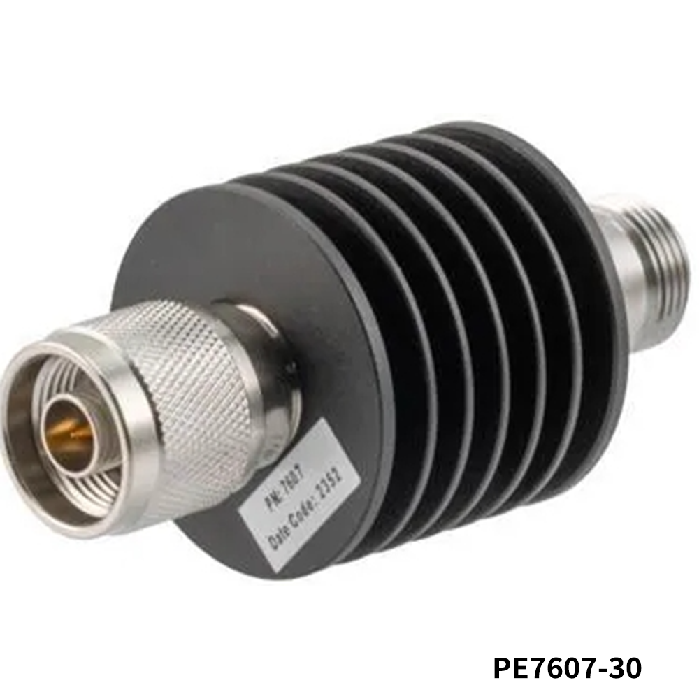 PasternackPE7607-30Attenuators - Interconnects 30dB RF fixed attenuator 10W, DC to 18GHz, N-type male to female