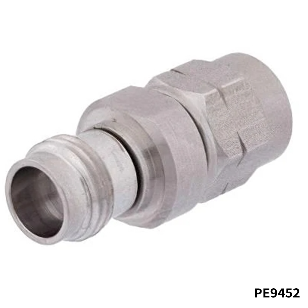 PasternackPE9452RF Adapters - In Series 2.4mm Male to 2.4mm Female Adapter