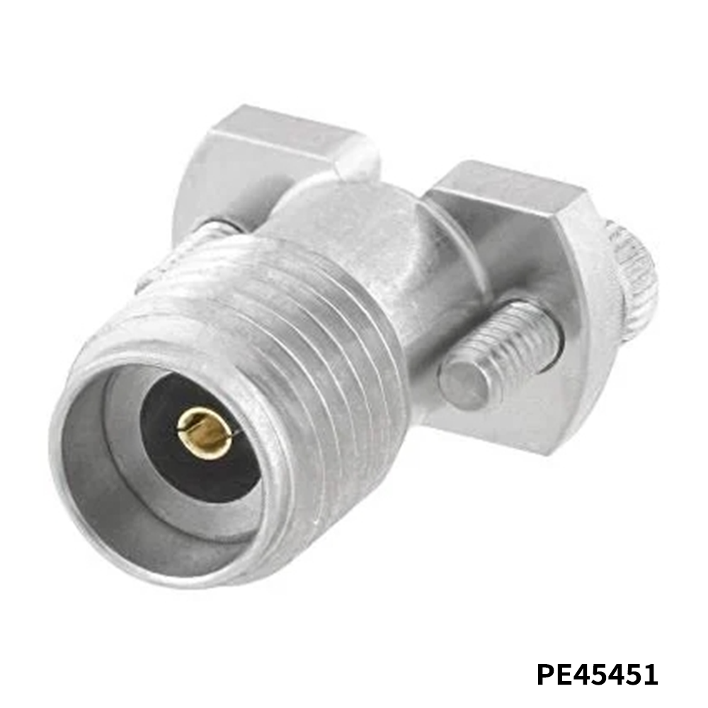 PasternackPE45451RF Connectors / Coaxial Connectors 2.92mm Female Connector Clamp Attachment Vertical Launch PCB, Removable Microstrip Launch