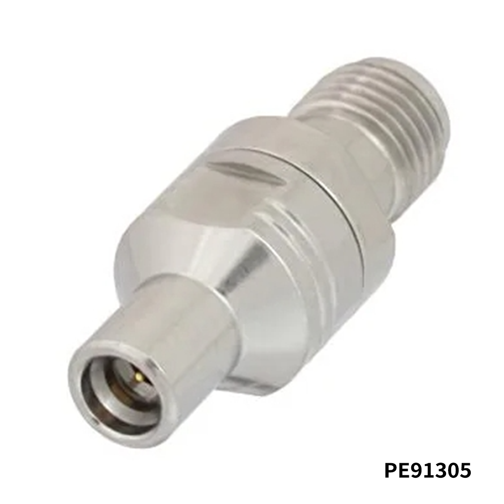 PasternackPE91305	RF Adapters - Between Series SMA Female to SMP Male Full Detent Adapter