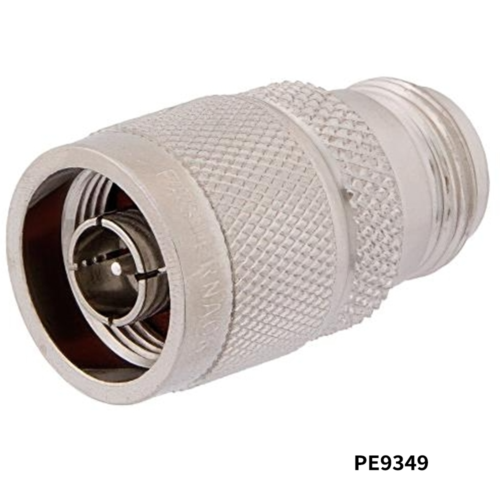 PasternackPE9349RF Adapters - In Series 50 Ohm N Male to 75 Ohm N Female Adapter