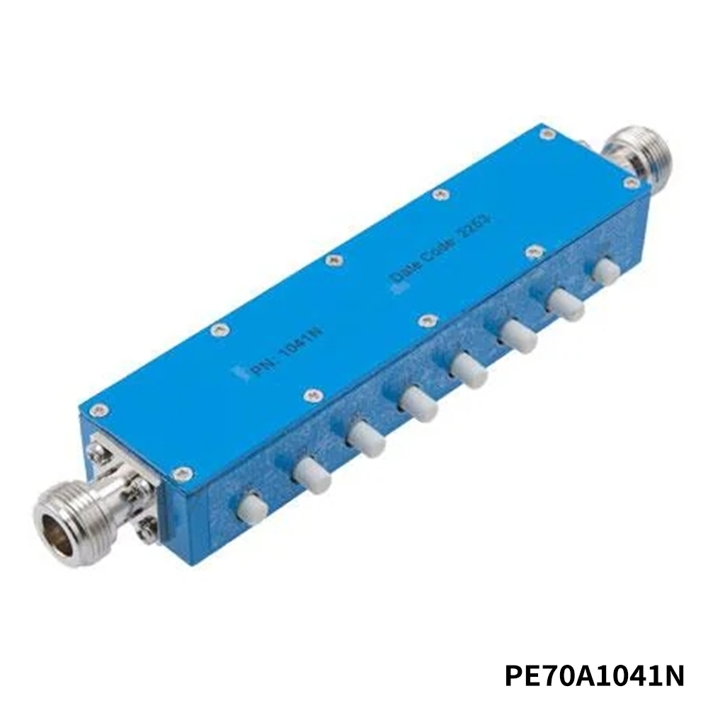 PasternackPE70A1041N	Attenuators - Interconnects 0 to 90 dB Push Button Step Attenuator, 50 Ohm N Female To 50 Ohm N Female With 1 dB Step Rated To 2 Watts Up To 3 GHz