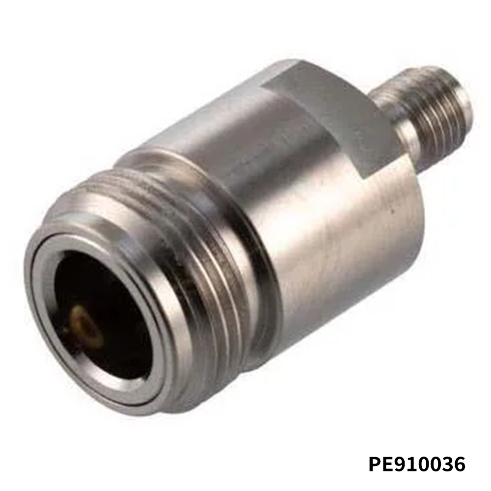 PasternackPE910036	RF Adapters - Between Series SMA Female to N Female Adapter