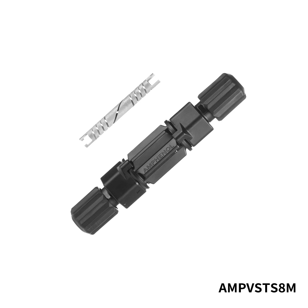 Amphenol Industrial AMPVSTS8M Solar Connectors / Photovoltaic Connectors Rad-Crimp Solar Splice with Melni spiral termination technology, for 6/8AWG , oe8.0-9.3mm PV wire