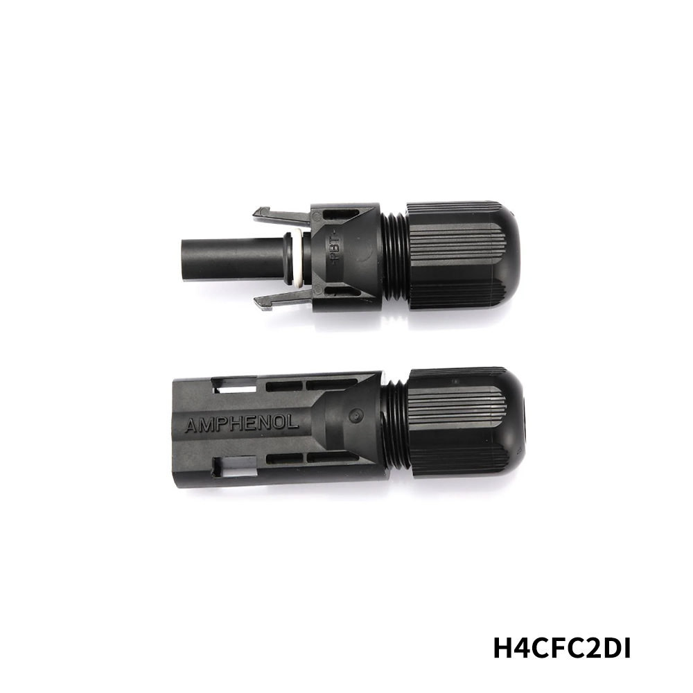 Amphenol Industrial H4CFC2DI Solar Connectors / Photovoltaic Connectors SOLAR H4 HELIOS FEMALE 14 AWG