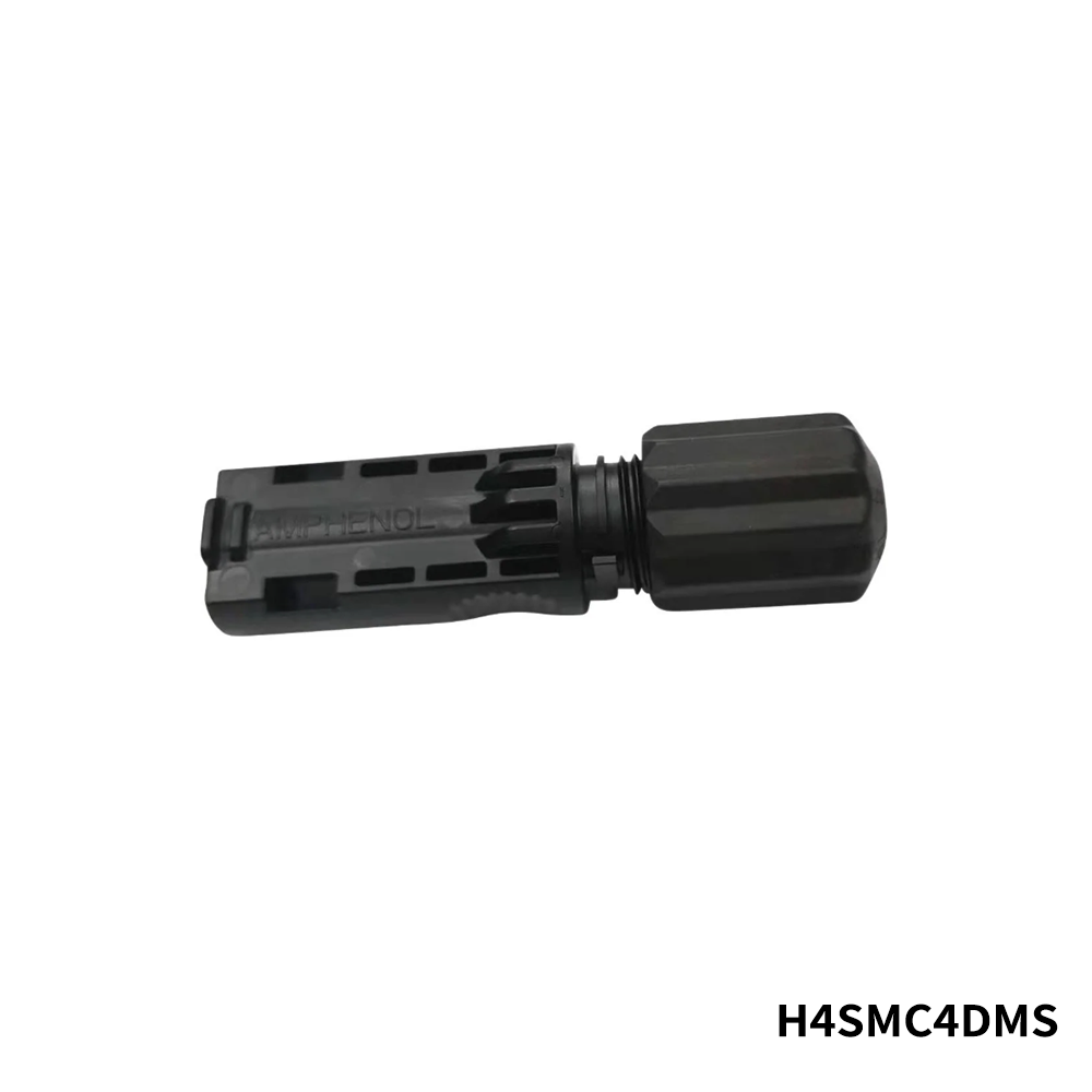 Amphenol Industrial H4SMC4DMS Solar Connectors / Photovoltaic Connectors MALE H4 PLUS CABLE CONNECTOR FOR 4SQMM/12AWG AND 6SQMM/10AWG DUAL CERTIFIED STAMPED & FORMED CONTACT INCLUDED, 400/bag