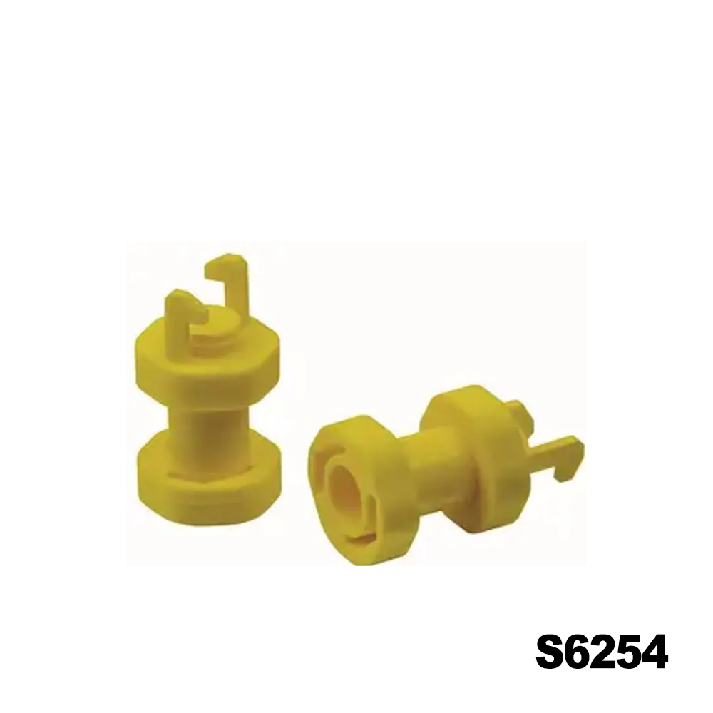Heyco S6254 Solar Connectors / Photovoltaic Connectors LTPVCC YELLOW 100/BAG