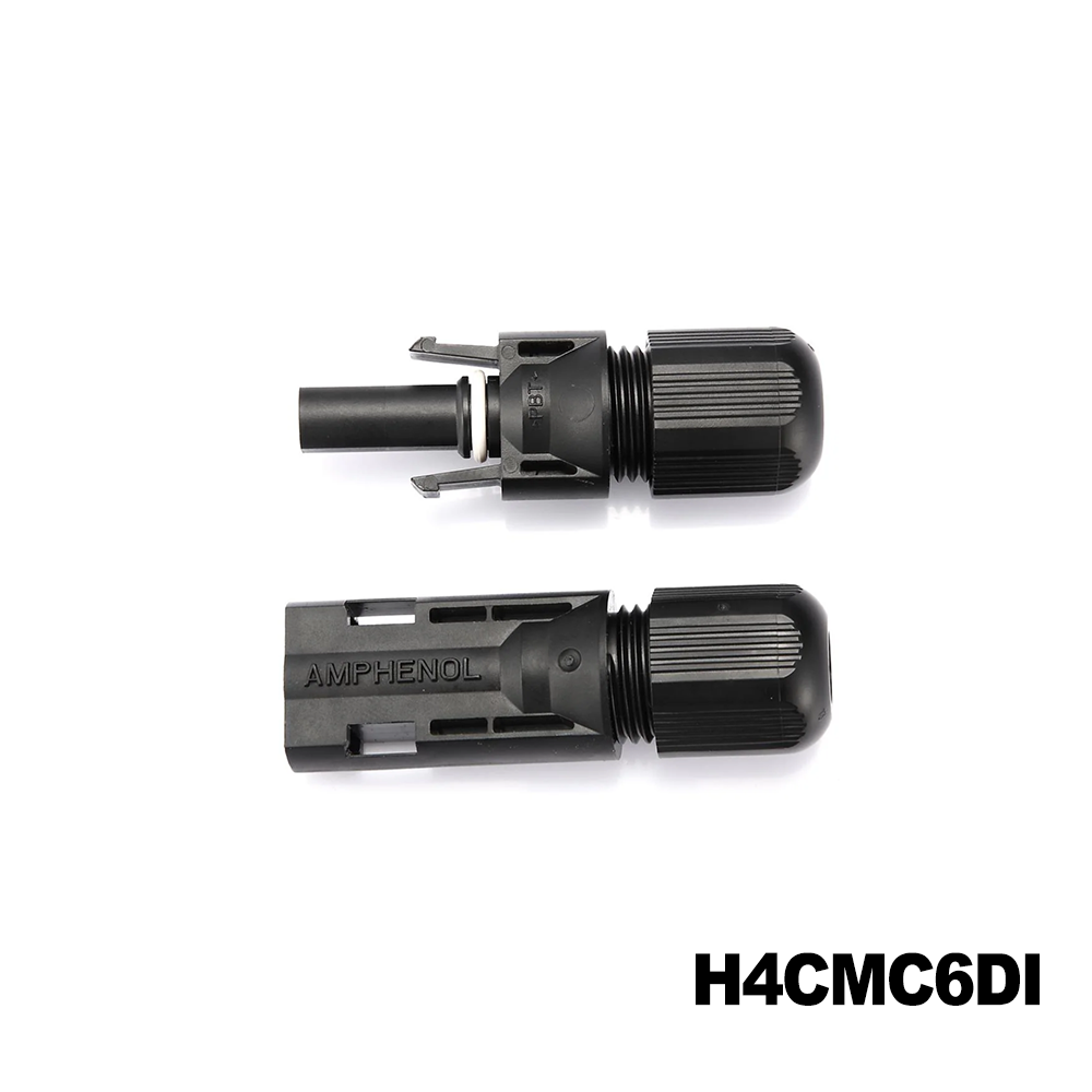 Amphenol Industrial H4CMC6DI Solar Connectors / Photovoltaic Connectors SOLAR H4 HELIOS MALE 10 AWG