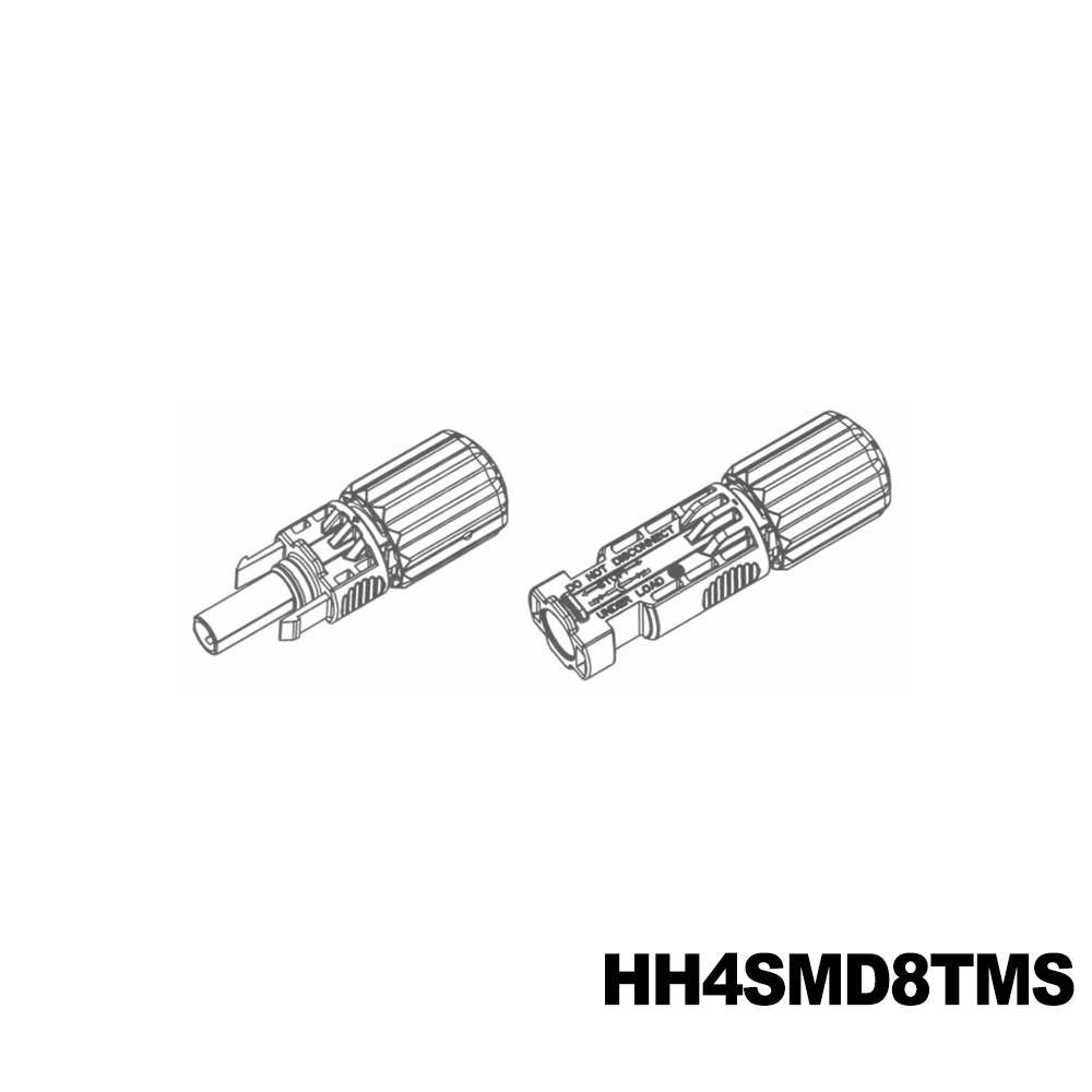 Amphenol Industrial HH4SMD8TMS Solar Connectors / Photovoltaic Connectors