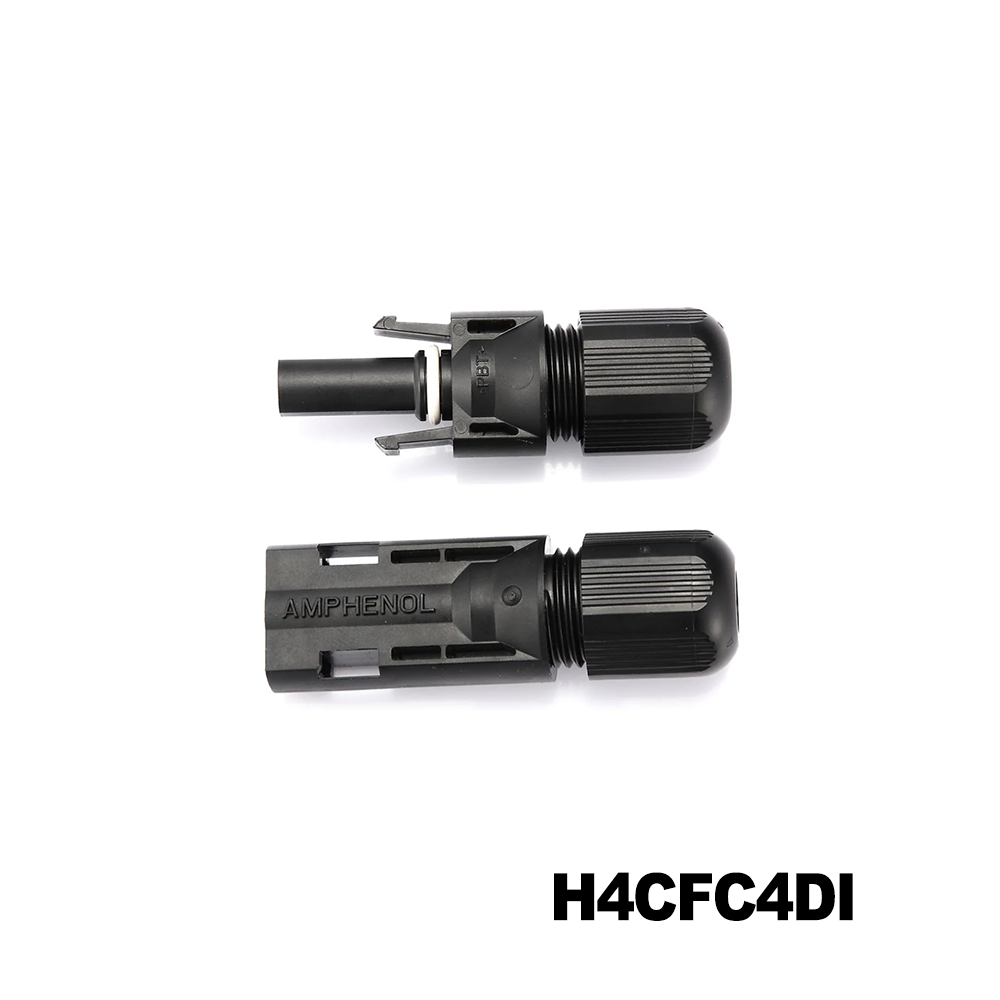 Amphenol Industrial H4CFC4DI Solar Connectors / Photovoltaic Connectors SOLAR H4 HELIOS FEMALE 12 AWG