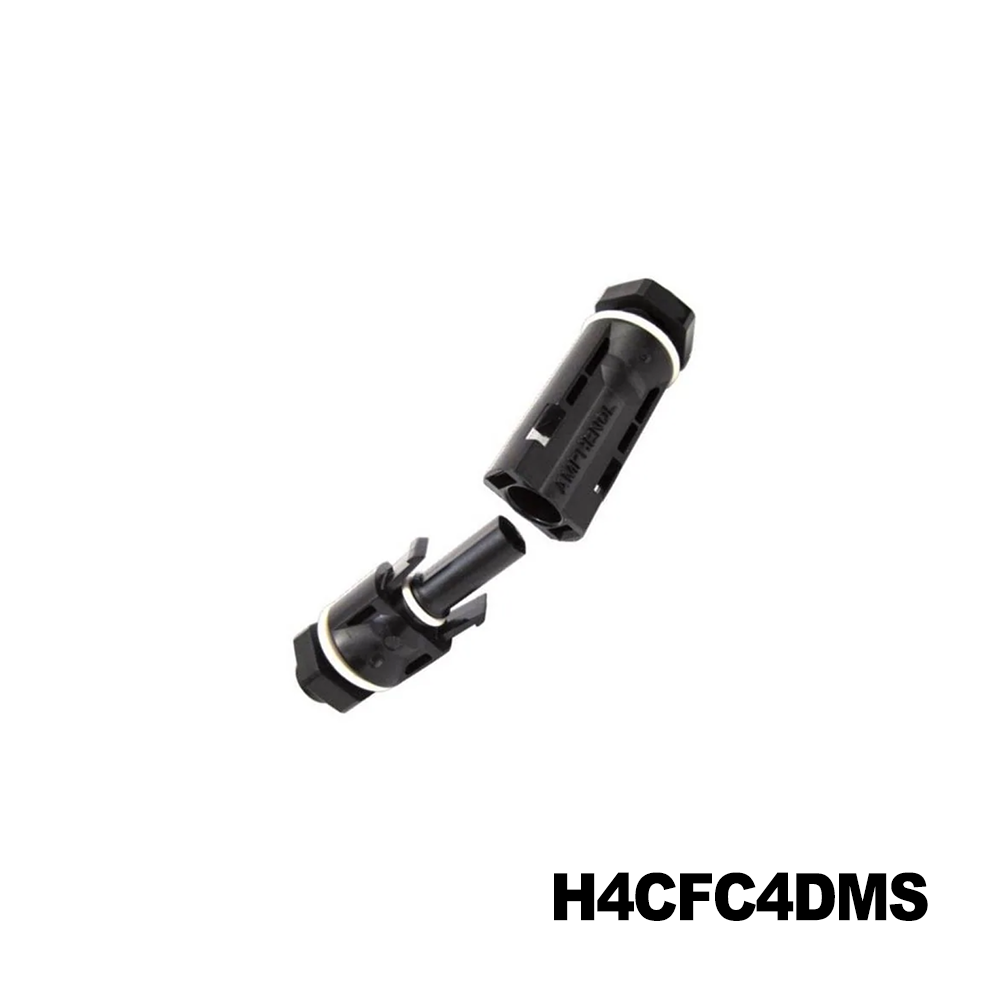 Amphenol Industrial H4CFC4DMS Solar Connectors / Photovoltaic Connectors Helios 12ga Stamped and Formed Contacts
