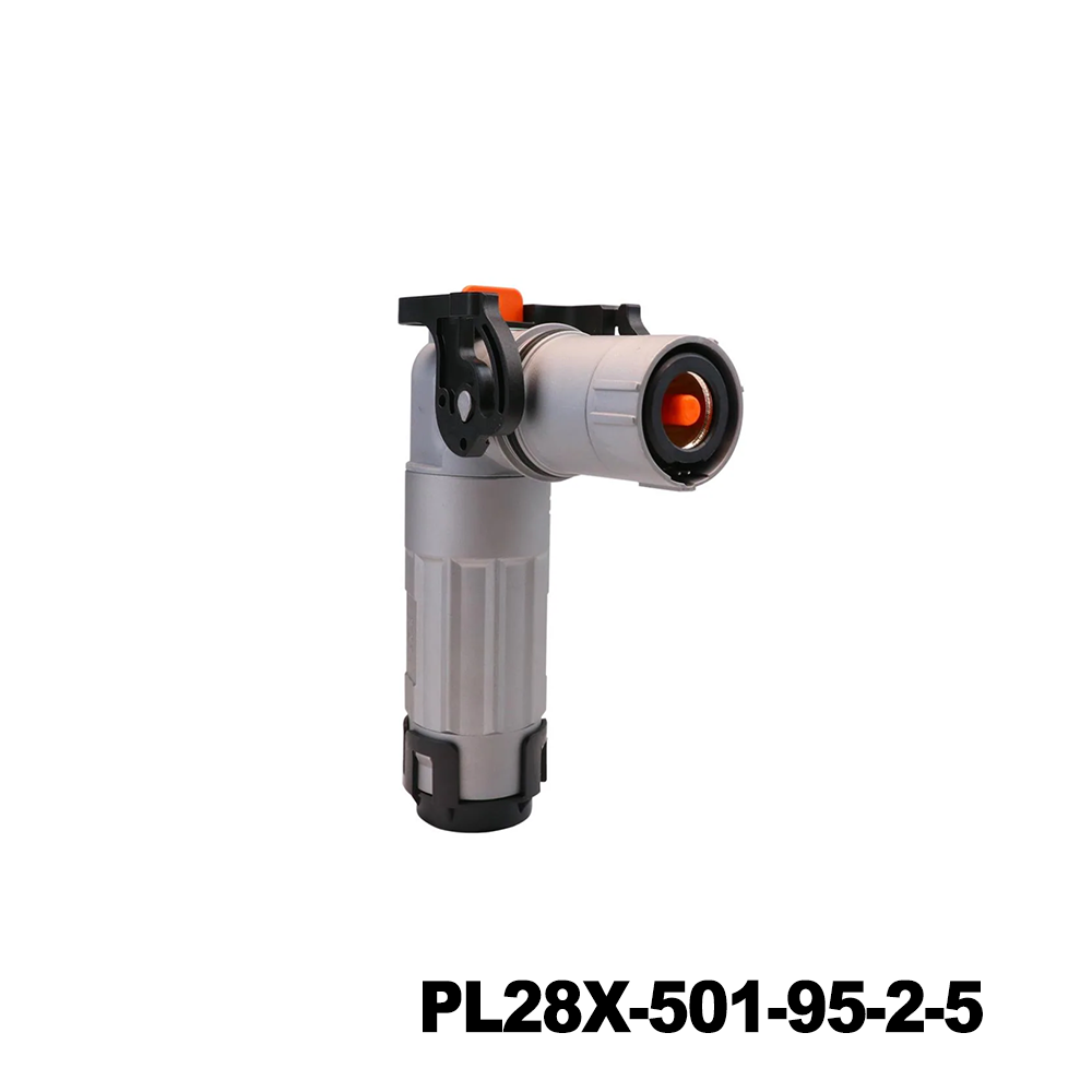Amphenol Technical Products PL28X-501-95-2-5 EV Connectors POWERLOK 14MM G2 1POS 90D PLUG