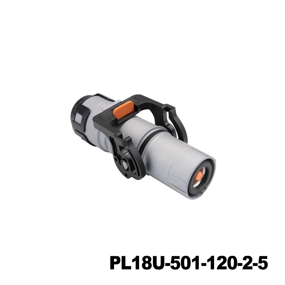 Amphenol Technical Products PL18U-501-120-2-5 EV Connectors POWERLOK 14MM G2 1POS STRAIGHT