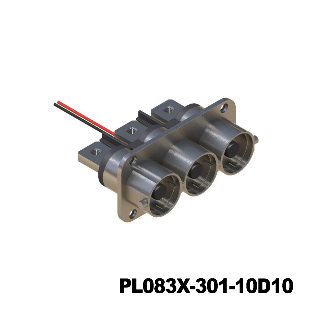 Amphenol Technical Products PL083X-301-10D10 EV Connectors 10MM 3 WAY RCPT D10 BUSBAR HOLE