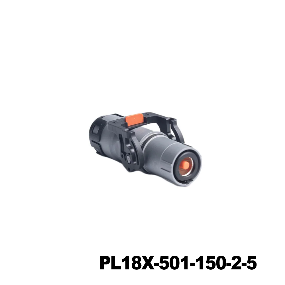 Amphenol Technical Products PL18X-501-150-2-5 EV Connectors POWERLOK 14MM G2 1POS STRAIGHT PLUG FOR 150MM X KEYING WITH HVIL